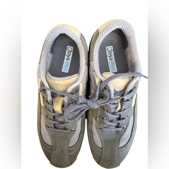 JOYA Women's Venezia Walking Shoe, Light Grey Leather Comfort Casual size 9.5 - Picture 5 of 11